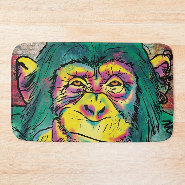 Item preview, Graffiti Monkey Painting, Monkey Art, Animal Art designed and sold by Urbanabstract.