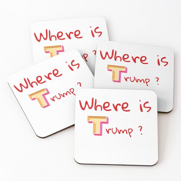 Item preview, Where is trump ? Trump president USA Biden harris 2021 let's make America grate  designed and sold by AkramHabib.