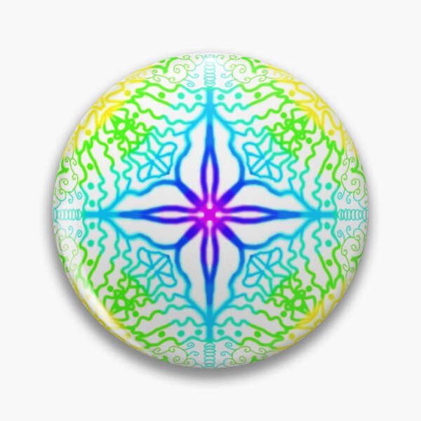 Artikelvorschau, Künstlerisches Retro-Regenbogen-psychedelisches Kaleidoskop entworfen und verkauft von DandD4ever.