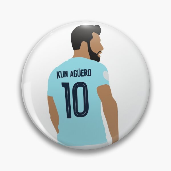 Item preview, Sergio Aguero Block Art designed and sold by HTWallace.