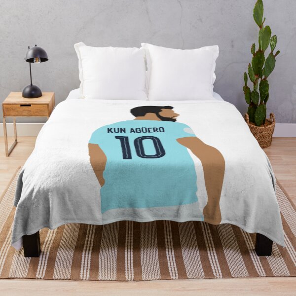 Item preview, Sergio Aguero Block Art designed and sold by HTWallace.