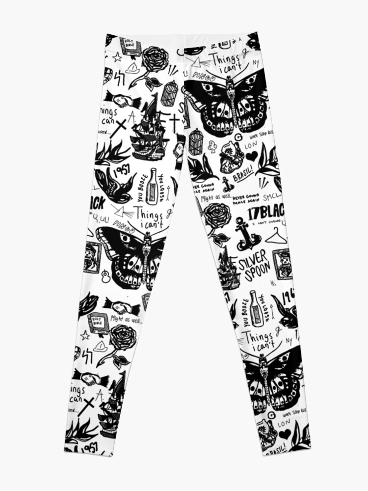 Alternate view of Harry - All Tattoos Leggings