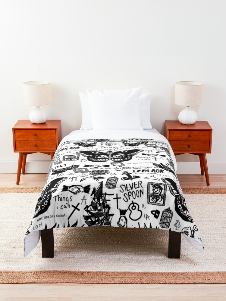 Alternate view of Harry - All Tattoos Comforter