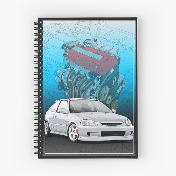 Item preview, Civic EK9 Grey with a B16b engine  designed and sold by ArtyMotive.