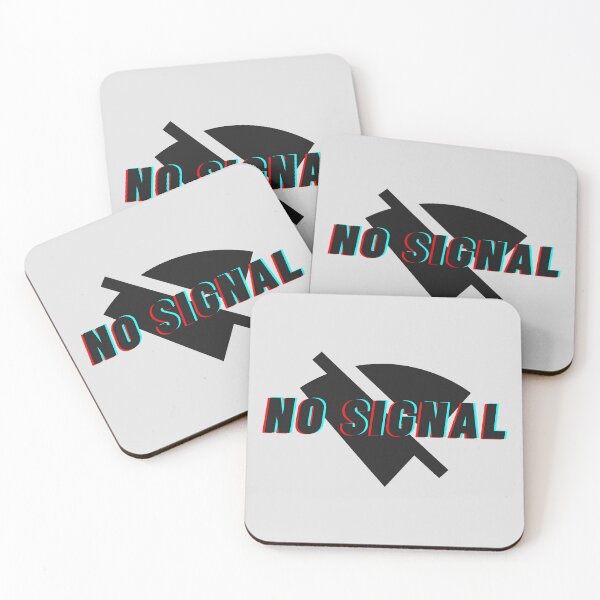 Item preview, NO SIGNAL retro mask designed and sold by raosnop.
