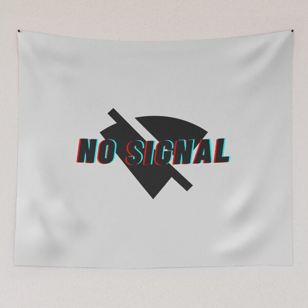 Item preview, NO SIGNAL retro mask designed and sold by raosnop.