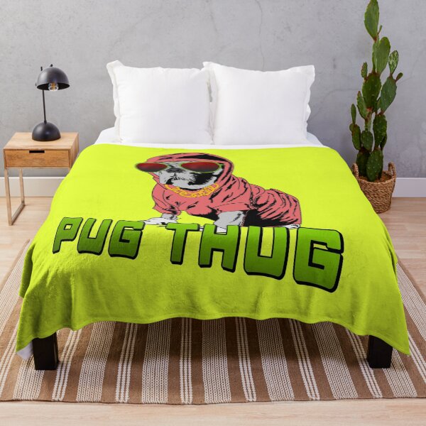 Item preview, Pug Thug designed and sold by RGIllustrations.