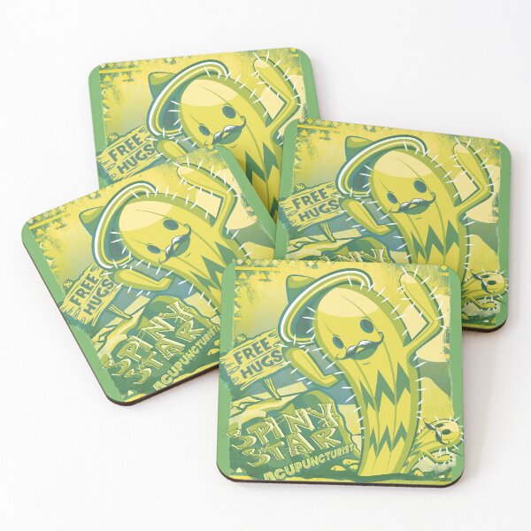 Item preview, Cactus Acupuncturist designed and sold by NicoNicoNEET.