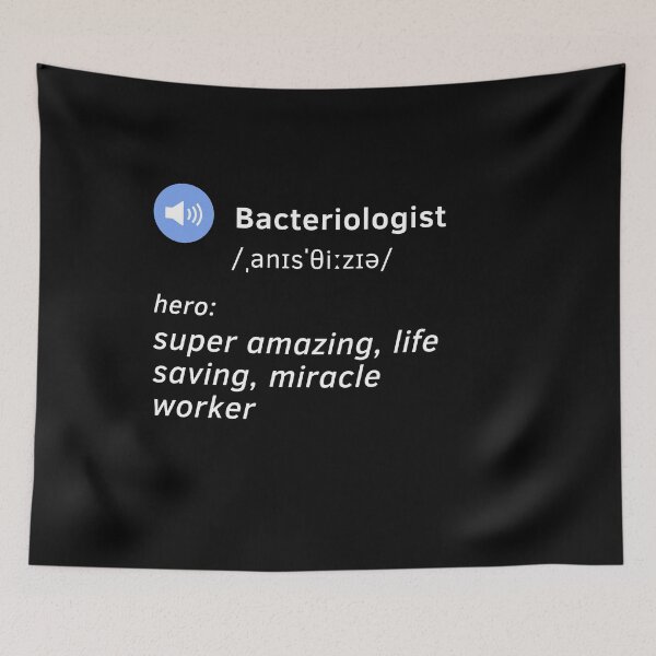 Item preview, Bacteriologist definition funny gift idea  designed and sold by chi vana.