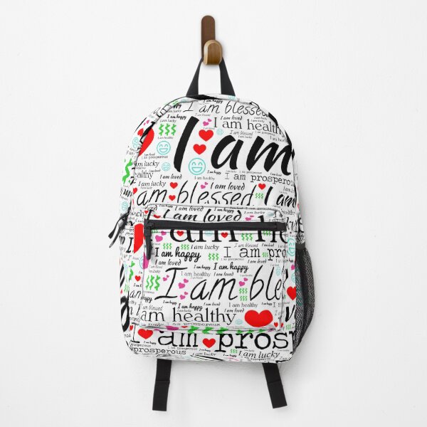 Item preview, I am - Loved, Lucky, Blessed, Happy, Healthy, Prosperous designed and sold by frankie5368.