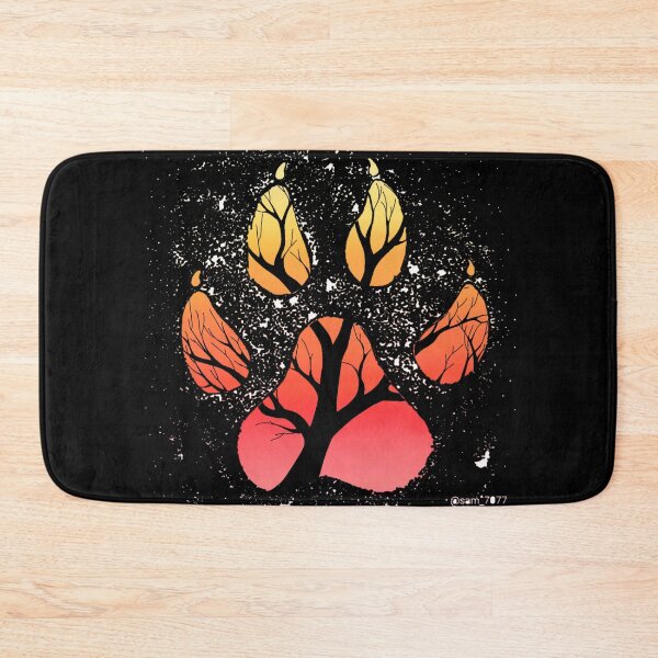 Item preview, Sunset Wolf Paw designed and sold by SamCostco.