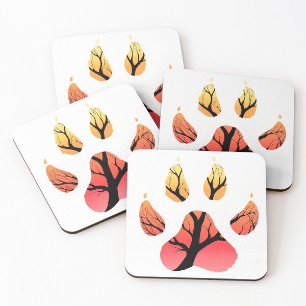 Item preview, Sunset Wolf Paw designed and sold by SamCostco.