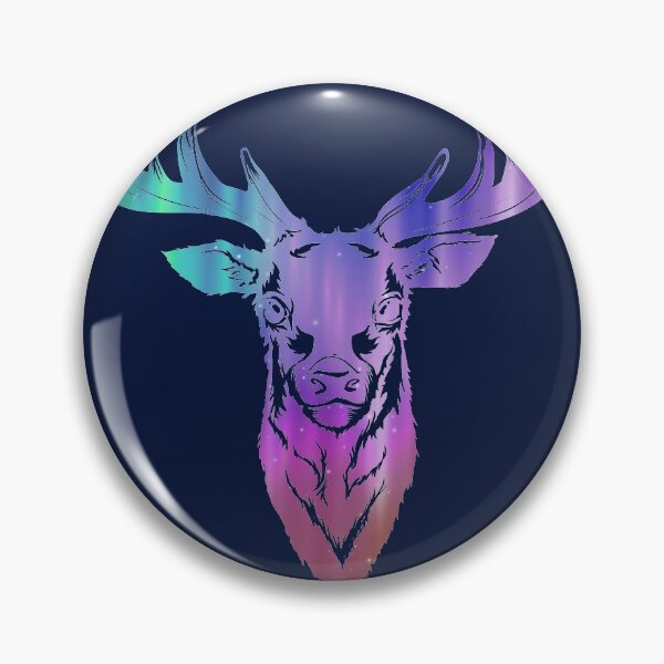Item preview, Alaska Northern Lights aka Aurora Borealis Outdoor Wildlife Deer Design designed and sold by trendyzcom.