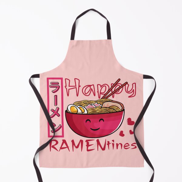 Item preview, Cute Ramen Noodles Soup Happy Ramentines | Kawaii Japanese Valentines Pun designed and sold by InkItStudio.