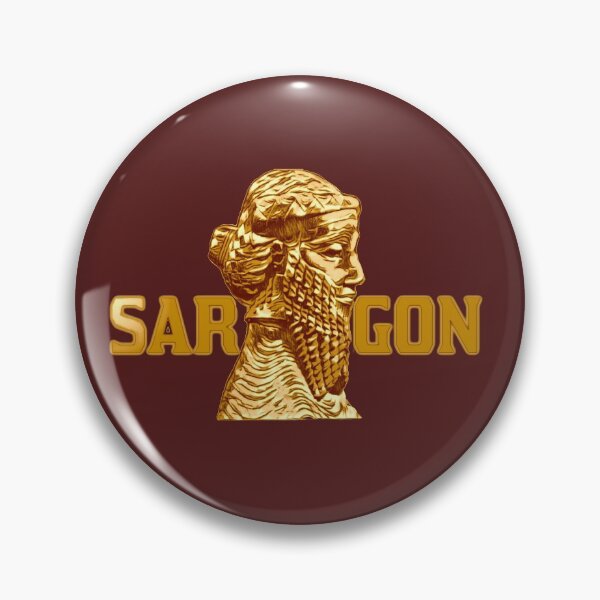 Item preview, Assyrian Golden King Sargon designed and sold by doniainart.