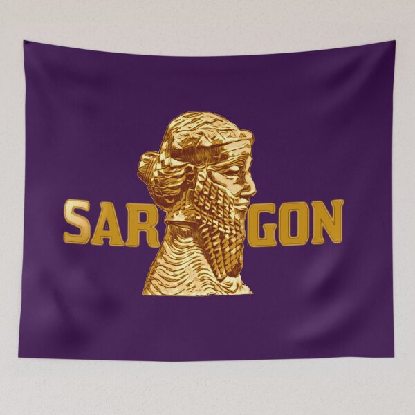 Item preview, Assyrian Golden King Sargon designed and sold by doniainart.