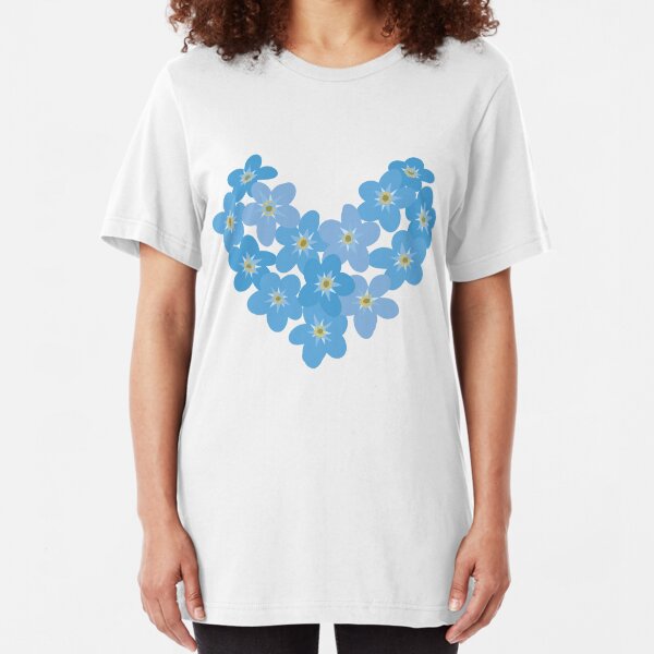 Forget me not Slim Fit T-Shirt
