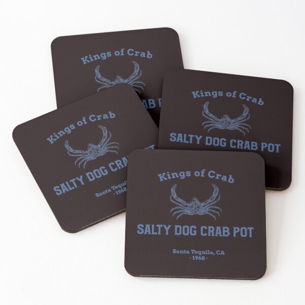 Item preview, Salty Dog Crab Pot Vintage Seafood Restaurant Design designed and sold by Adverity.