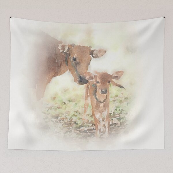 Item preview, Mama & Calf designed and sold by LINARAandCO.