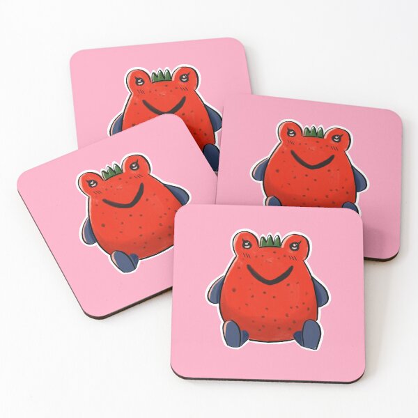 Item preview, Strawberry frog ! designed and sold by mutantkittens.