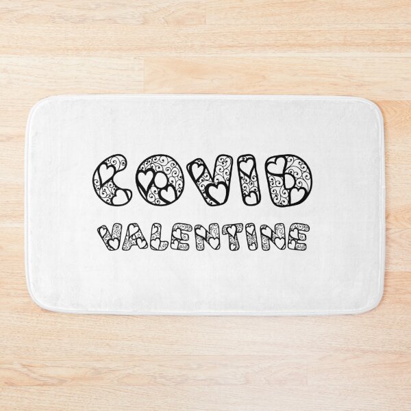 Item preview, Covid Valentine White designed and sold by DamaliePierre.