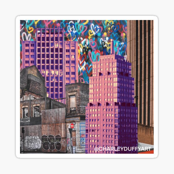High Rise Living #2 Sticker