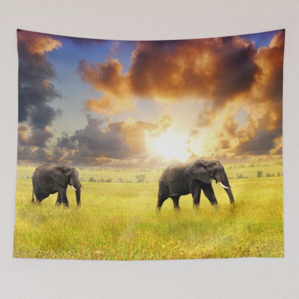 Item preview, Awesome couple elephant. designed and sold by Lan thi Nguyen.
