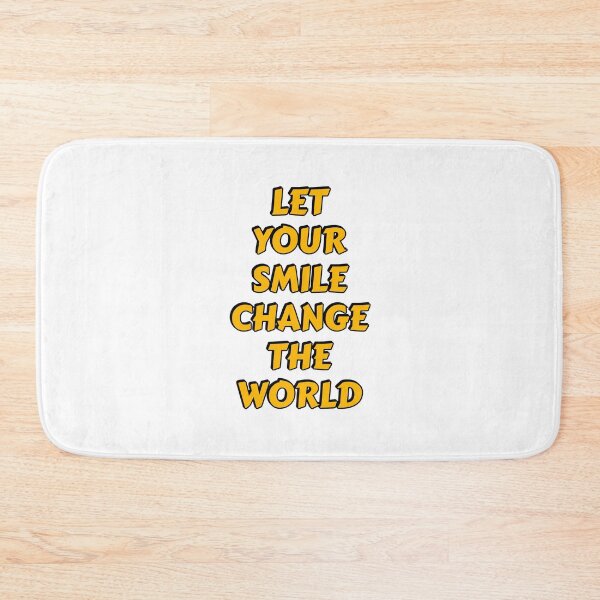 Item preview, Let your smile change the world designed and sold by Inspirationmotivation.