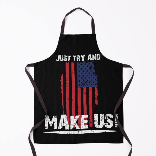 Item preview, Just Try And MAKE US! designed and sold by Warrior Veteran Clothing.