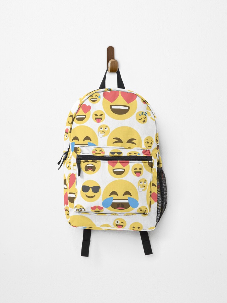 Thumbnail 1 of 3, Backpack, Emoji Pattern designed and sold by pentools.