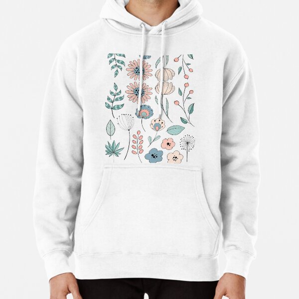 Blumen Sammlung Kräuterkunde Hoodie