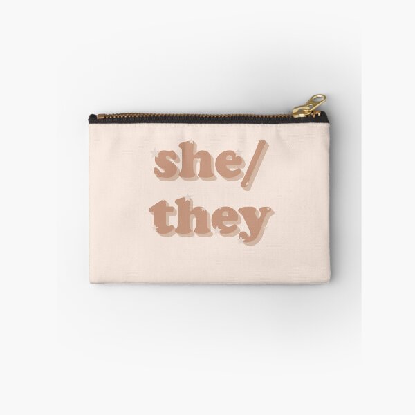 Item preview, she/they pronouns designed and sold by femme McCulley.
