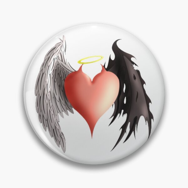 Item preview, Heart Tattoos wings designed and sold by Home-of-art.