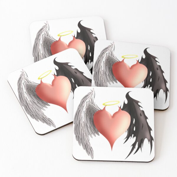 Item preview, Heart Tattoos wings designed and sold by Home-of-art.