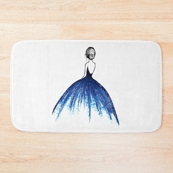 Item preview, Ballgown Girl Blue designed and sold by Olivia Ossege.