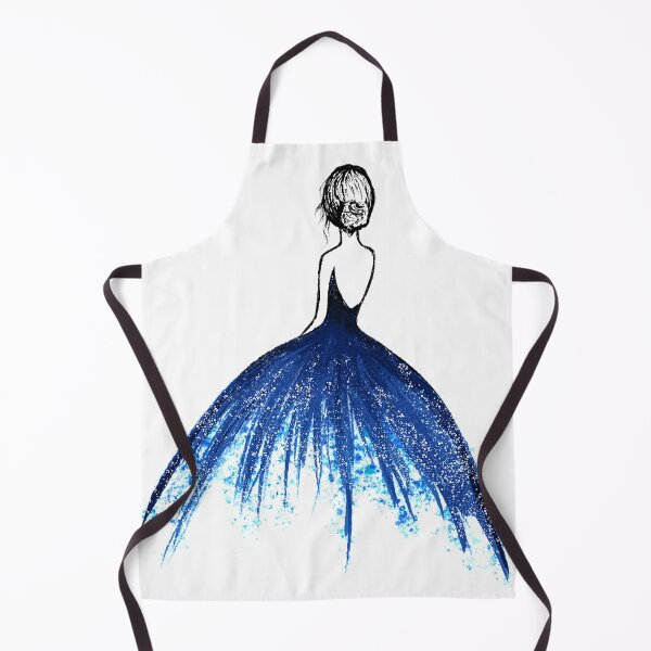 Item preview, Ballgown Girl Blue designed and sold by Olivia Ossege.