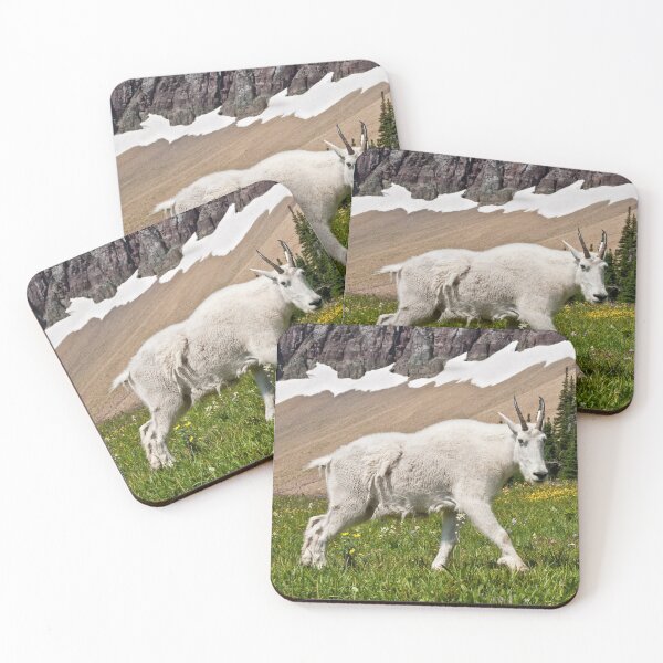 Item preview, Mountain Goat Walking Beneath a Talus Slope designed and sold by Jeff Goulden Photography.
