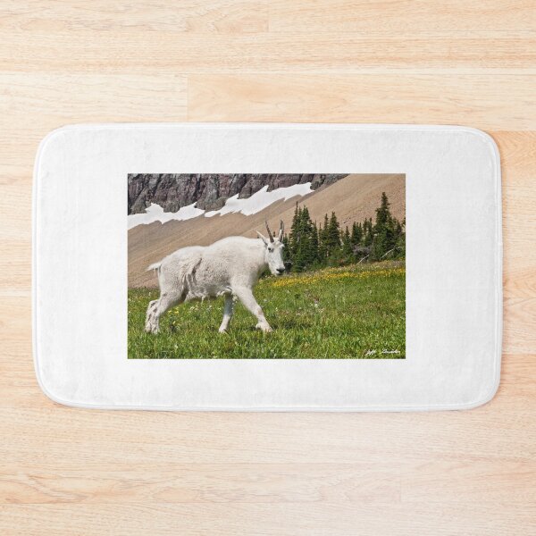 Item preview, Mountain Goat Walking Beneath a Talus Slope designed and sold by Jeff Goulden Photography.