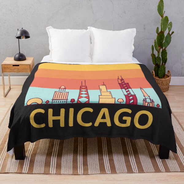 Item preview, Chicago City Skyscraper Skylines designed and sold by Mande Arts.