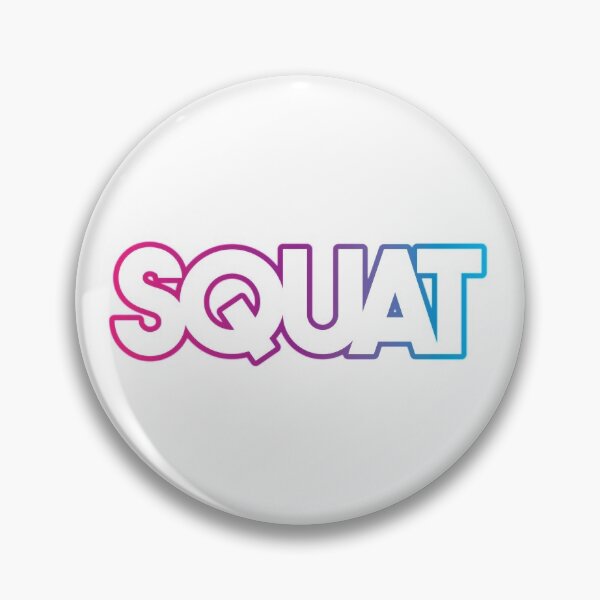 Item preview, Squat Workout Sticker designed and sold by Stop Motion Print.