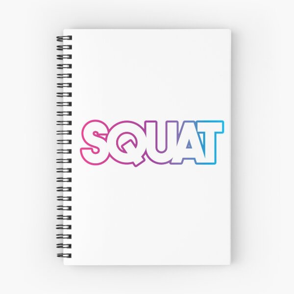 Item preview, Squat Workout Sticker designed and sold by Stop Motion Print.
