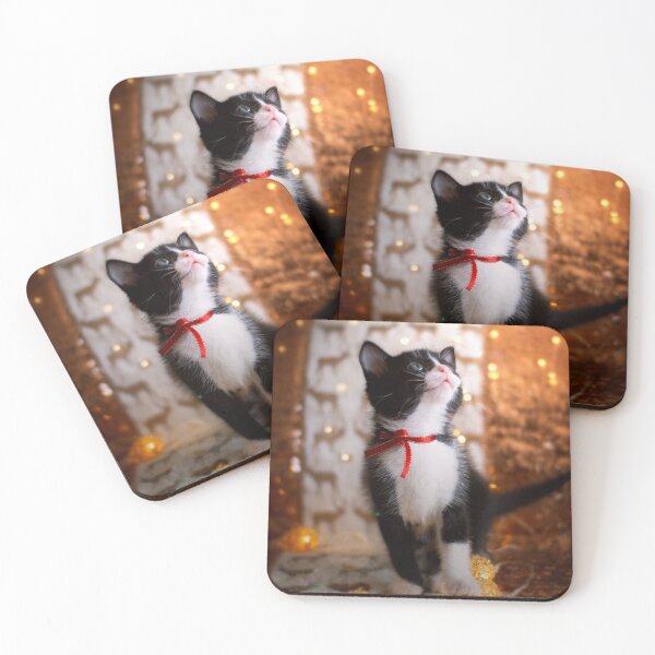 Item preview, Kitten and golden lights designed and sold by fita.