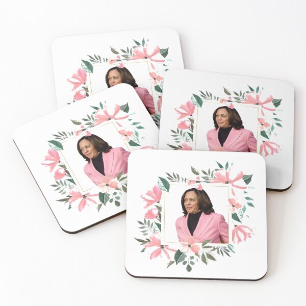 Item preview, Kamala Harris "Floral Portrait" designed and sold by itsmebecca.