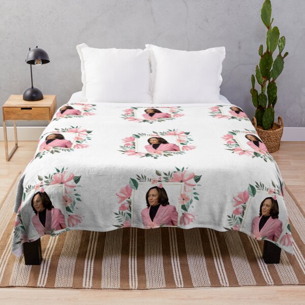 Item preview, Kamala Harris "Floral Portrait" designed and sold by itsmebecca.