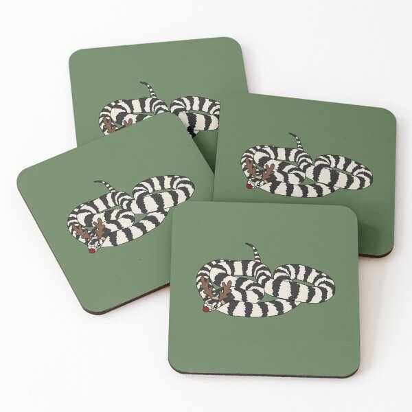 Item preview, Christmas California King Snake designed and sold by taylorrowan.