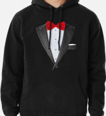 Sudadera con capucha Camisa de esmoquin realista