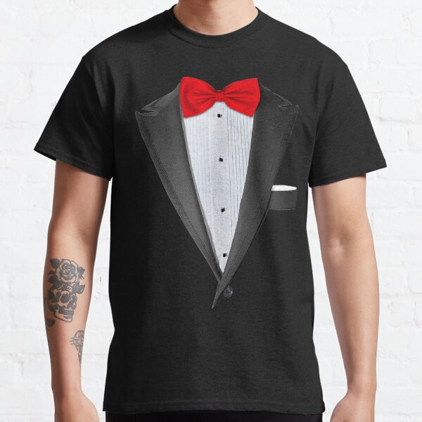 Realistic Tuxedo Shirt Classic T-Shirt