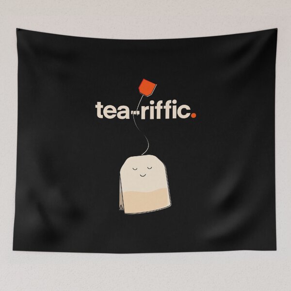 Item preview, Tea-riffic Pun designed and sold by FriendsList.