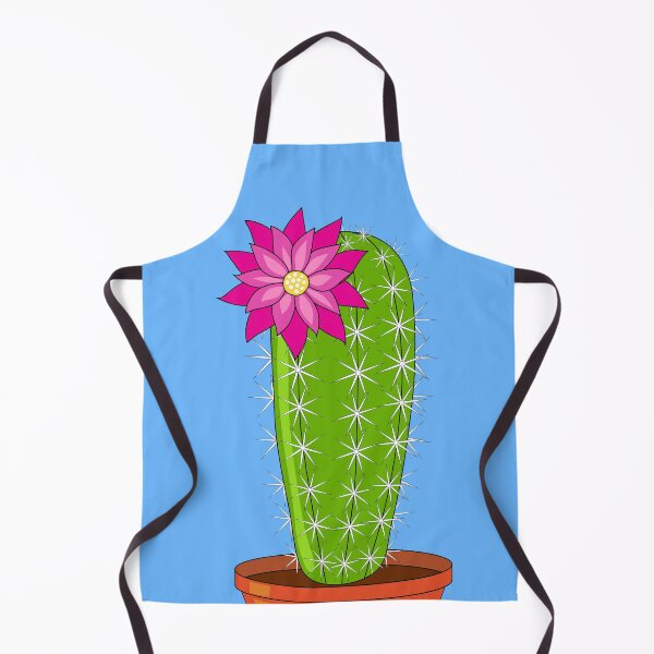 Item preview, Cactus with Blossom in Pink designed and sold by un-artiges.