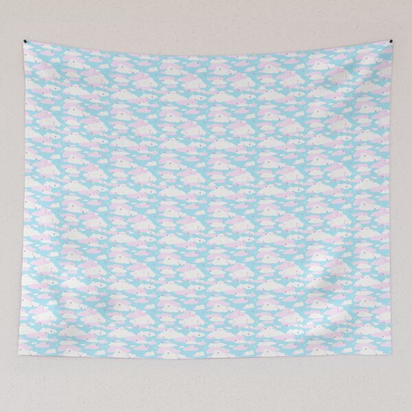 Item preview, Cotton Candy Bubble Gum Clouds Pattern  designed and sold by SPufferART.